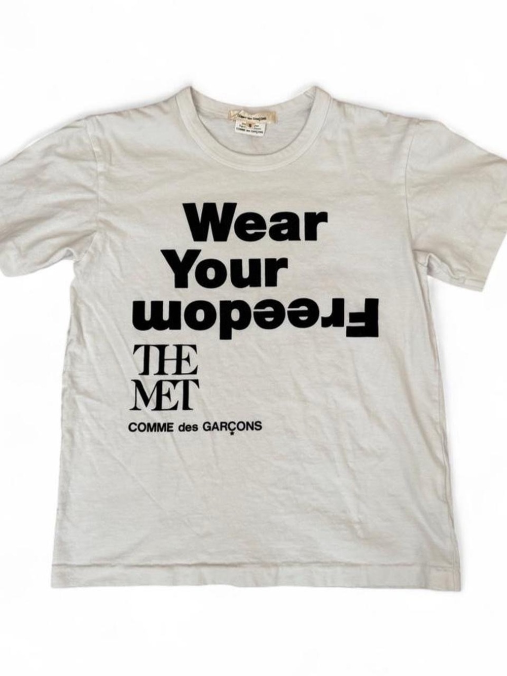 Comme des garçons t-shirt